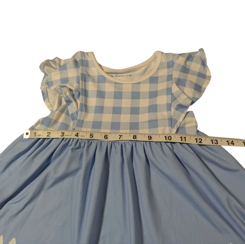 Millie Loves Lily Bunny Design Dress Size 5